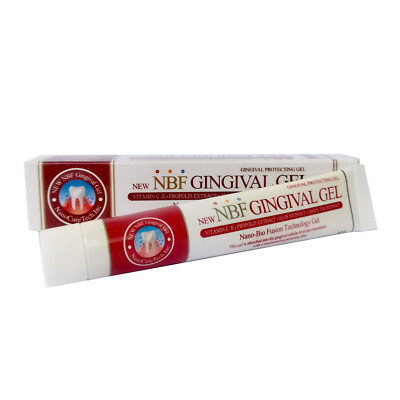 NBF Gingival Gel 30g Oral Care for Gums Regeneration, Ulcers, Bad Breath Relief
