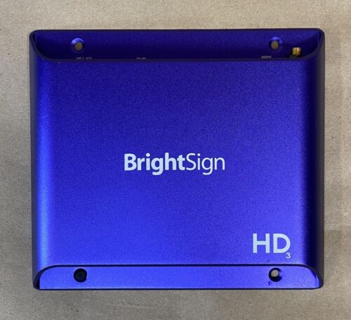 BrightSign HD3 Model HD1023 Full HD Standard I/O Player - ohne Netzteil