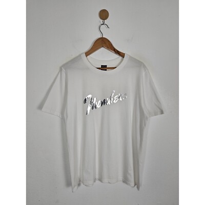 Number Nine Fender Font logo tee | eBay