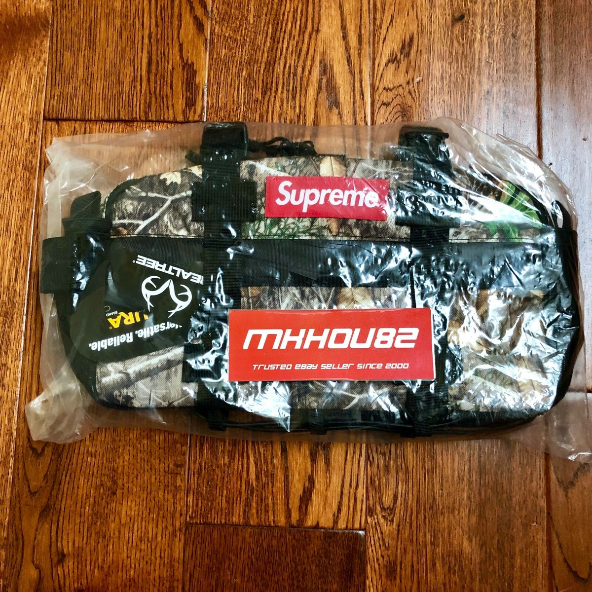 New Supreme Real Tree Waist Bag Fanny Pack Ripstop Nylon New Supreme Real Tree Waist Bag Fanny Pack Ripstop Nylon