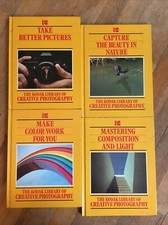 Lot Of 4 The Kodak Library of Creative Photography l983 Hardcover Vintage