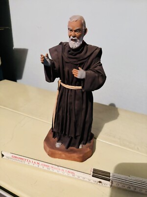 Padre Pio 1980 Vintage Rare Find Made In Italy