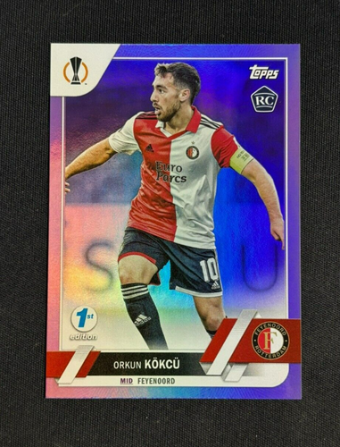 2022-23 Topps UEFA Club Competitions 1st Edition - Orkun Kokcu #151 ...