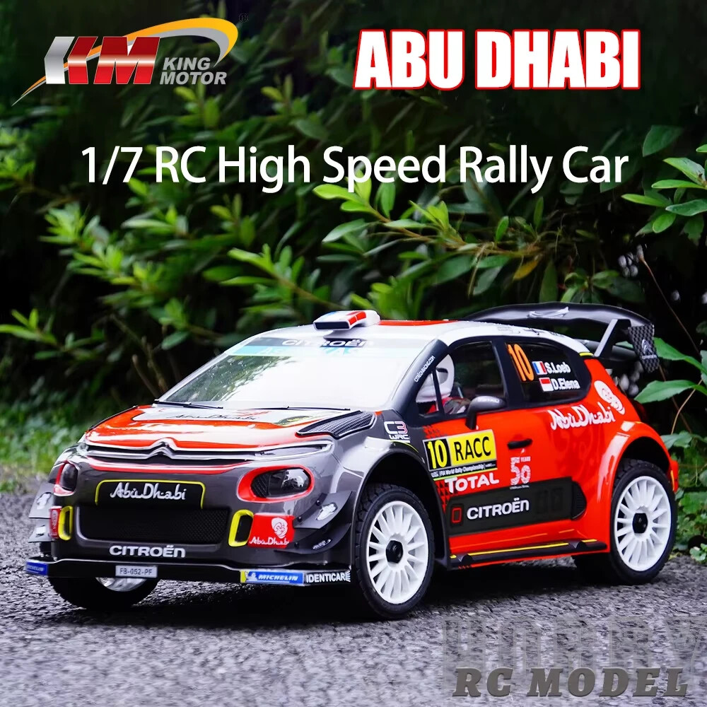 KM WRC C3 1/7 4WD Brushless RC Car 4S RTR Rally Racing for Adults & Kids |  eBay