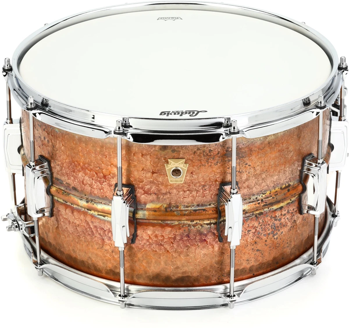 Ludwig hammered bronze snare deals