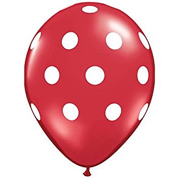 Palloncini a pois grandi 12" festa di compleanno, fornitura decorazione PALLONCINI a pois - Foto 8 di 32