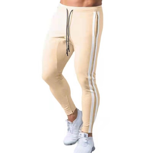 Men Skinny Gym Slim Fit Sweatpants Sports Trousers Bottoms Workout Joggers Pants - Picture 6 of 16
