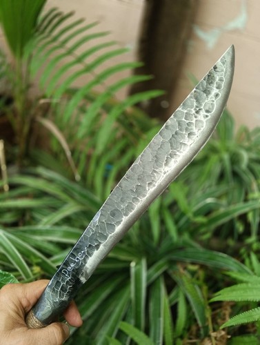 Custom Thai E-Nep Camping Machete Messer 12,7’’ Eisenbahn Stahl geschmiedet, Full Tang - Bild 7 von 22