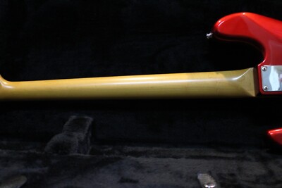 Vintage Tokai Hard Puncher Jazz Bass Electric Bass Red GT372