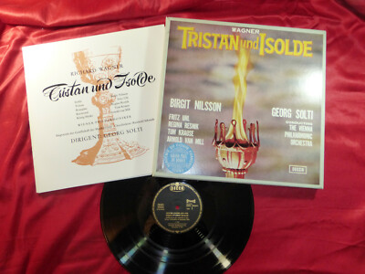 RICHARD WAGNER TRISTAN UND ISOLDE NILSSON UHL WIENER PHILHARMONIKER SOLTI SXL
