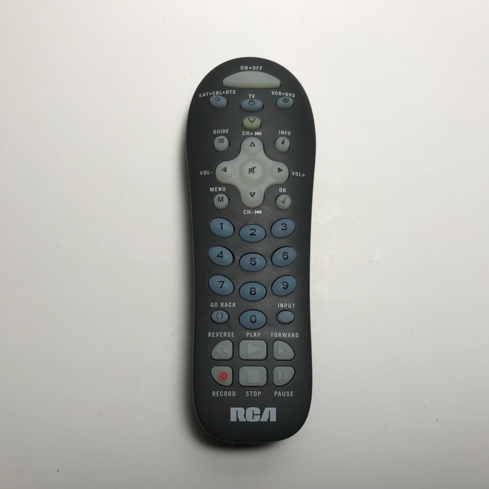 RCA RCR312WR 3-Device Universal Remote Control for Easy Setup
