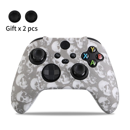 Xbox Series X S controller Silicone Rubber Cover case Shell 2 Thumb Grip Caps - Picture 13 of 18