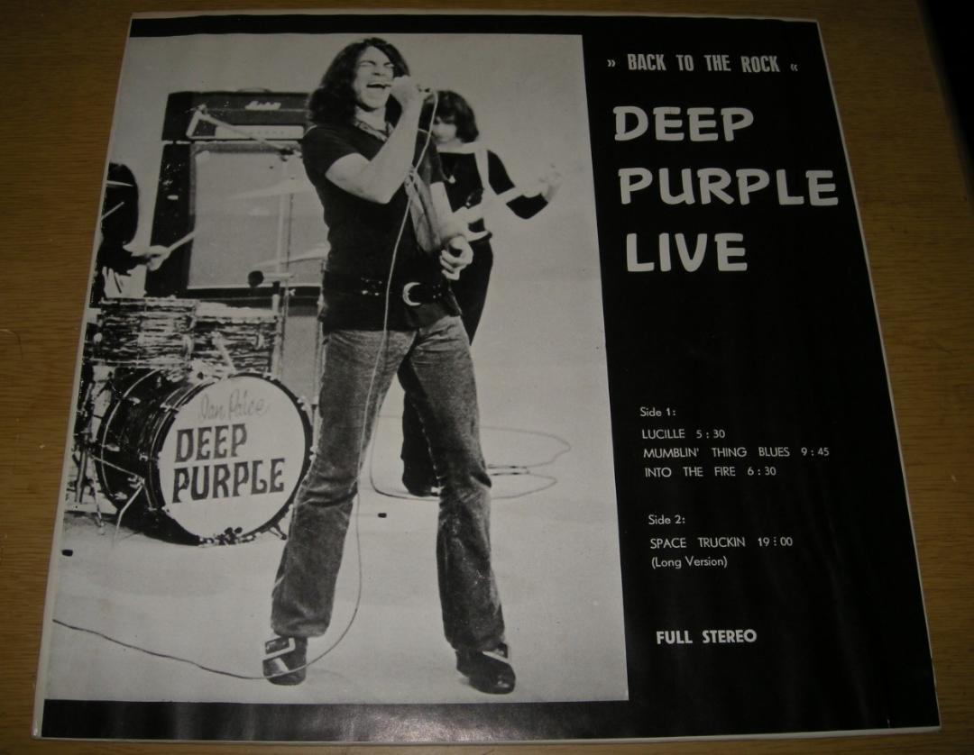 洋楽 DEEP PURPLE / BACK TO THE ROCK (OG) DEEP PURPLE / BACK TO THE ROCK (OG)