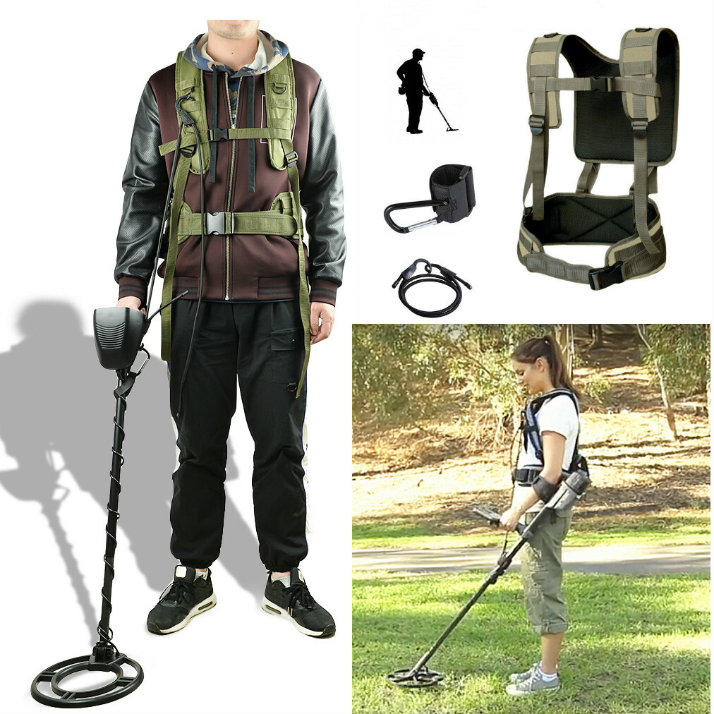 Imbracatura Per Metal Detector - Regolabile, Comfortevole, Per Tutti I Modelli Di Rilevatori - Foto 6