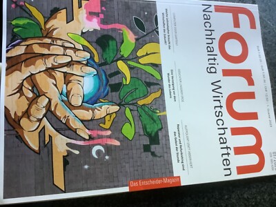  forum Nachhaltig Wirtschaften 01/2023 NEU 1. Quartal Zeitschrift Magazin 