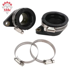 2x Carburetor Intake Manifold Boots for Yamaha Raptor 660r 660 2001-2005 New