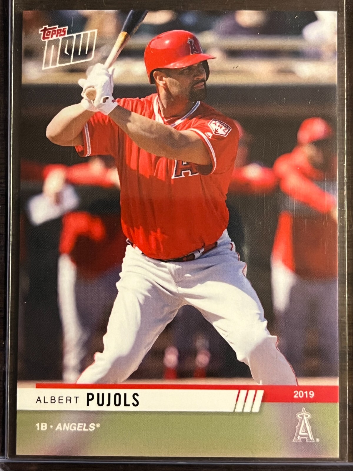 2019 Topps Now #OD-167 Albert Pujols Los Angeles Angels