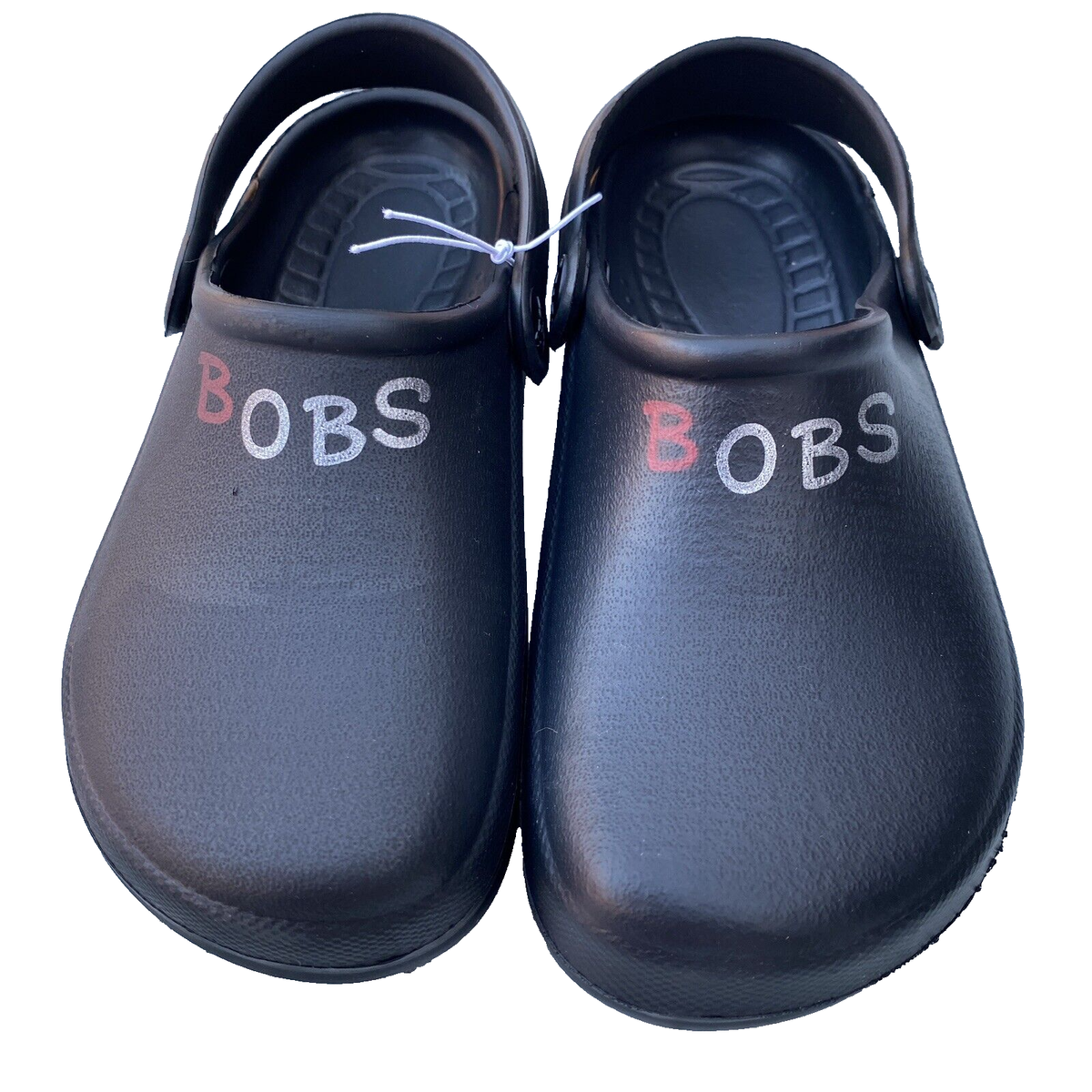 New Skechers Bobs Black Croc Shoes Boys Youth