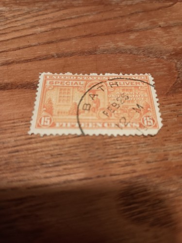 Early US Postage Stamp, Scott #E13 - Used
