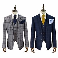 Mens Designer Tweed Blazer Waistcoat Trousers Sold Separately 3 Piece Suit Mens Designer Tweed Blazer Waistcoat Trousers Sold Separately 3 Piece Suit