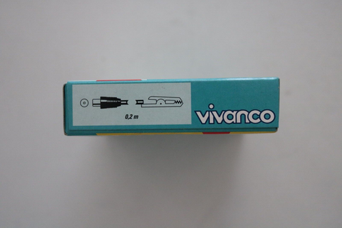 Vivanco 7/48 Antenne- Adapter koaxial Kupplung und Krokodil klemme (W18) - Photo 3/5