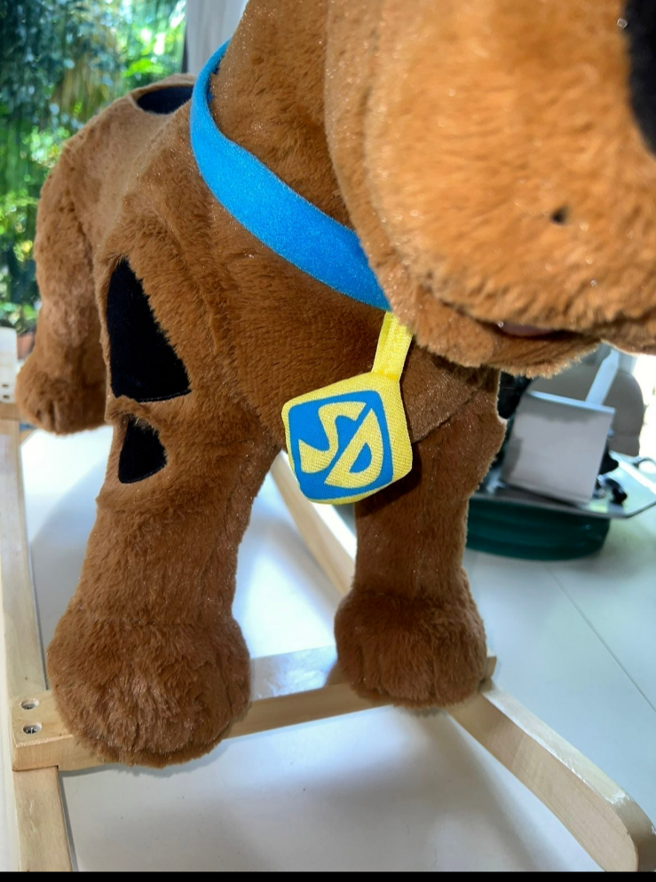 Scooby Doo Ride On Rocking Horse Ride On Plush Toy eBay