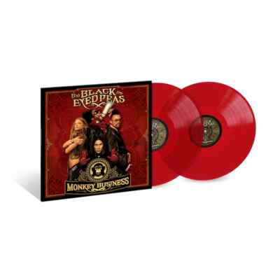 THE BLACK EYED PEAS MONKEY BUSINESS VINYL NEW! LIMITED RED LP! MY HUMPS, PUMP IT