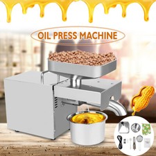 Commercial Automatic Oil Press Machine Stainl...