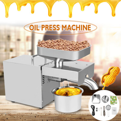 #ad #ad Commercial Automatic Oil Press Machine Stainless Steel Oil Extractor