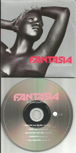American Idol FANTASIA 5TRX Snippet Sampler USA LIMITED PROMO CD Single 2006