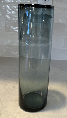 SGHR Sugahara Indigo Night Water Carafe & Cup 24 Oz-Blue Tumble Up Handmade