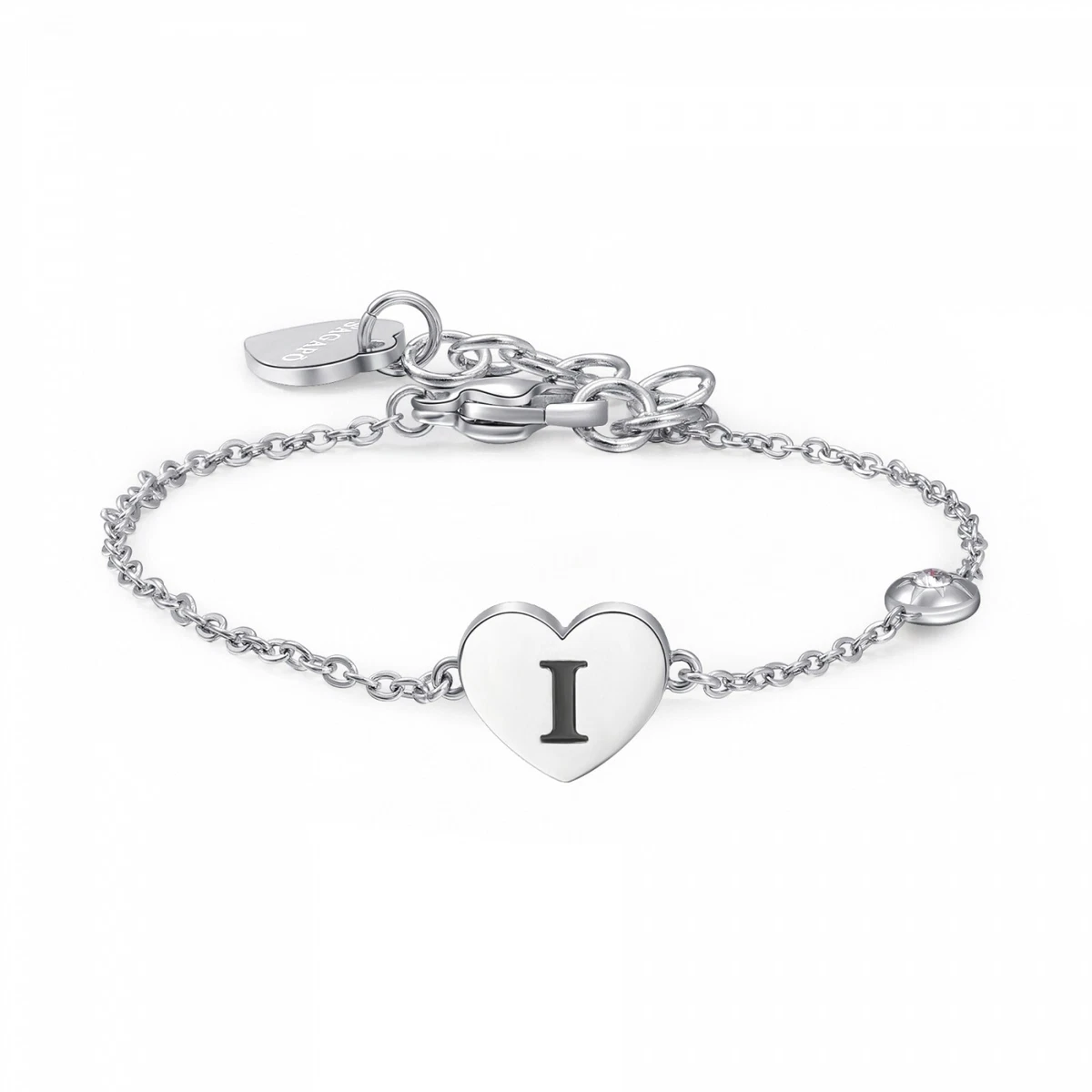 S'Agapõ Bracciale Donna in Acciaio con Simbolo Cuore | Collezione Memories - SMS11