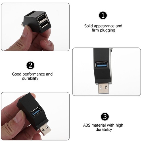 Sdoppiatore HUB Multiinterfaccia Usb per Computer Adattatore Standard - Foto 5 di 12