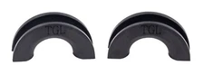 2PK  D-Ring Shackle Protectors/Isolator, Black for 3/4" Shackles Bumper