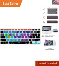 Protective Silicone Keyboard Cover with Ableton Shortcuts for MacBook  iMac