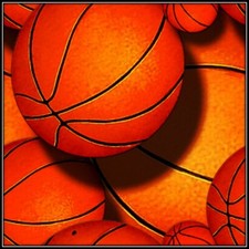 30 Custom Basketball Art Personalized Address Labels