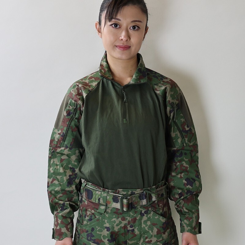 JGSDF G4 Camouflage Combat Shirt L size VC Fabric Stylish JGSDF G4 Camouflage Combat Shirt L size VC Fabric Stylish