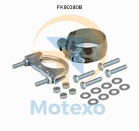 FK90380B Katalysator Einbaukit Audi 80 2.6 9/1992 - 3/1995