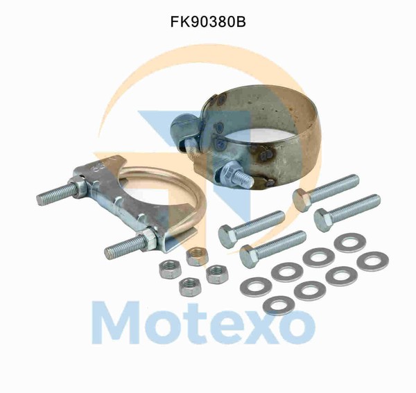 FK90380B Katalysator Einbaukit Audi 80 2.6 9/1992 - 3/1995-image