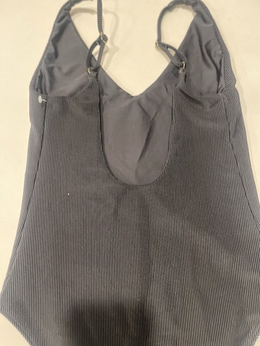 NEW BEACH RIOT 'Reese' Ribbed 1-Piece Swimsuit Size S Black $148 - Picture 7 of 8