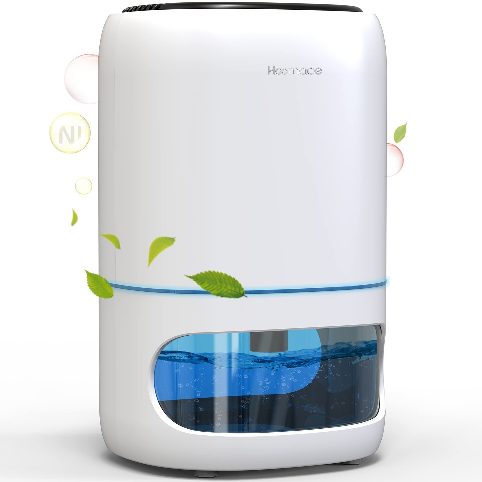 Small Dehumidifiers for Bedroom w/Air Purifying Function, 1000 ml/35 oz for 2...