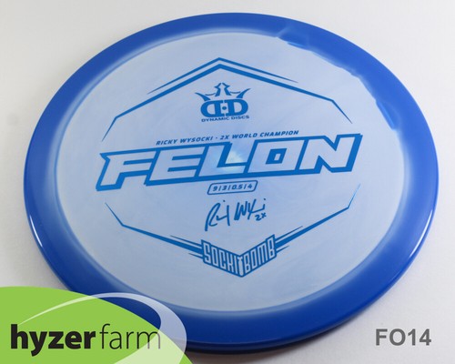 Dynamic WYSOCKI FUZION ORBIT FELON *pick weight & color* Hyzer Farm disc golf - Picture 15 of 51