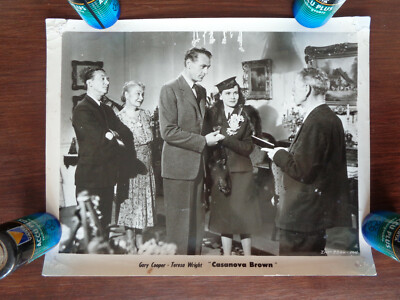 Pressefoto / still  Casanova Brown / So ein Papa 1944  G.Cooper, T.Wright  2.