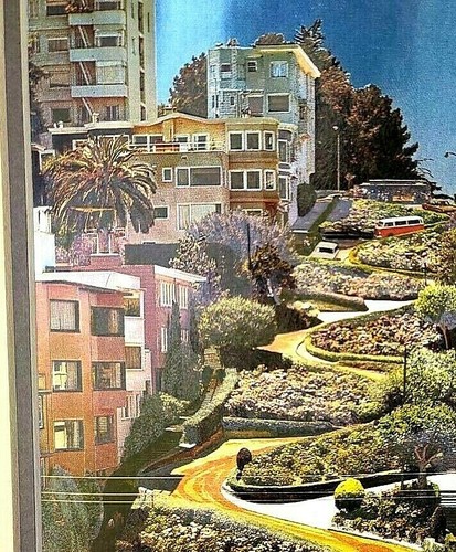 Michael F. Ingbar Art Co. Inc Metal Etching From England - Lombard Street - S.F. - Picture 3 of 4