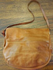 Cartera de cuero italiano BOGETTA VENATA montura marrón precioso cuero más suave