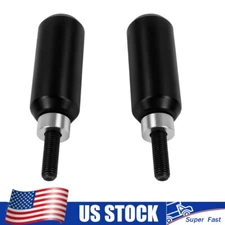 Black Smooth Shock Sliders Rear Crash Bar For Harley Nightster RH975 RH975S 2024