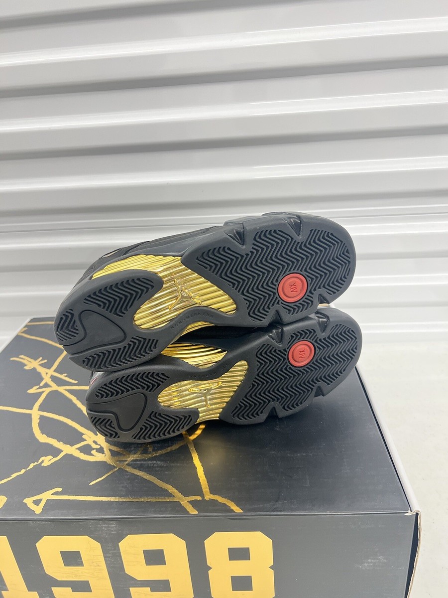 retro 14 black gold
