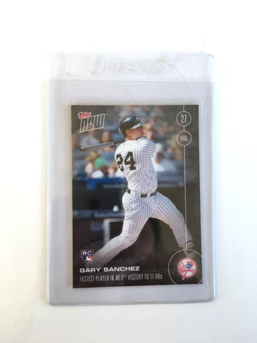 Gary Sanchez 2016 Topps Now #400 RC New York Yankees Brewers Orioles /2334