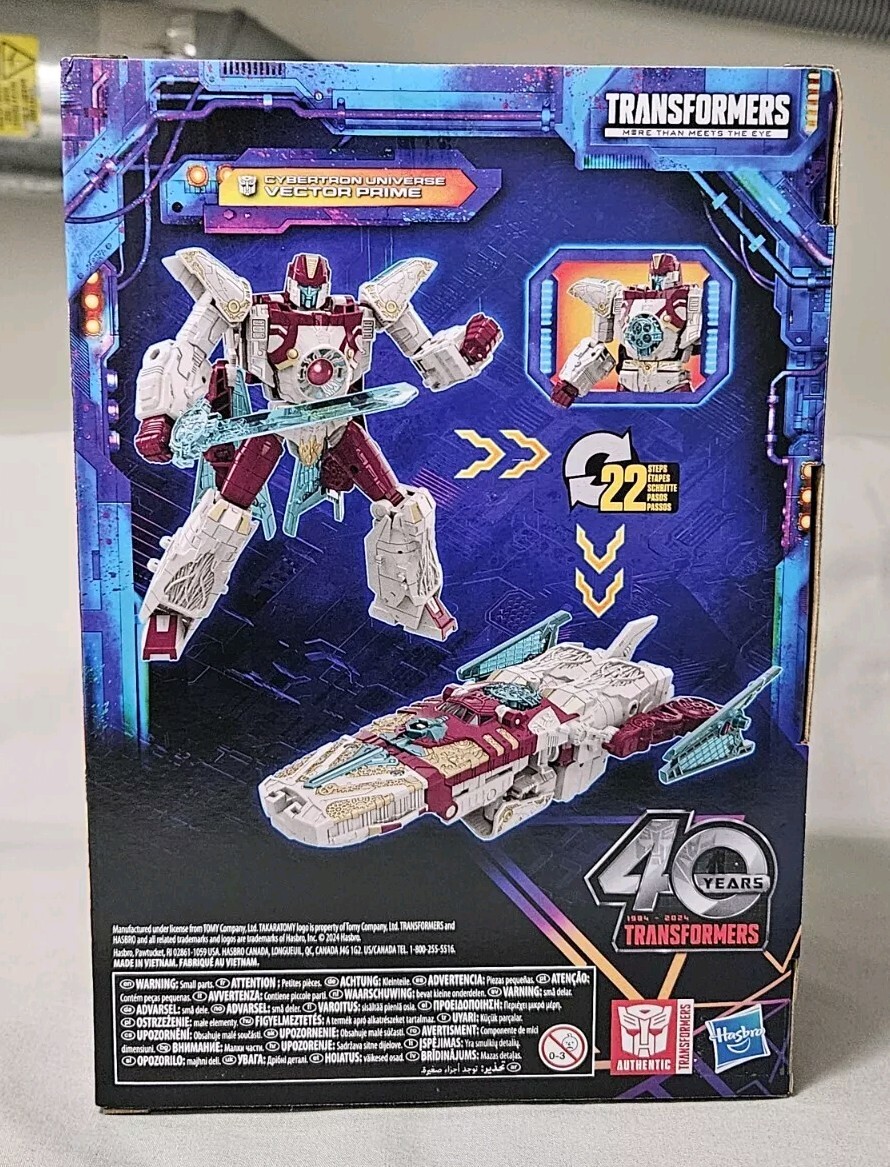 Transformers Legacy United Voyager Vector Prime In-Hand Images