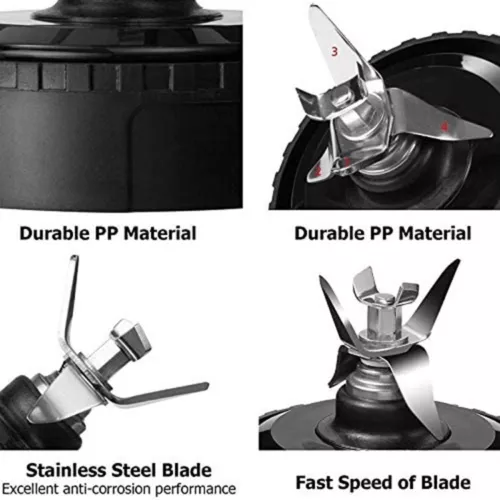 For Ninja 16oz Cup 3.35" 6fins Replacement Blender Blade BL660 BL770 BL773CO - Picture 7 of 8